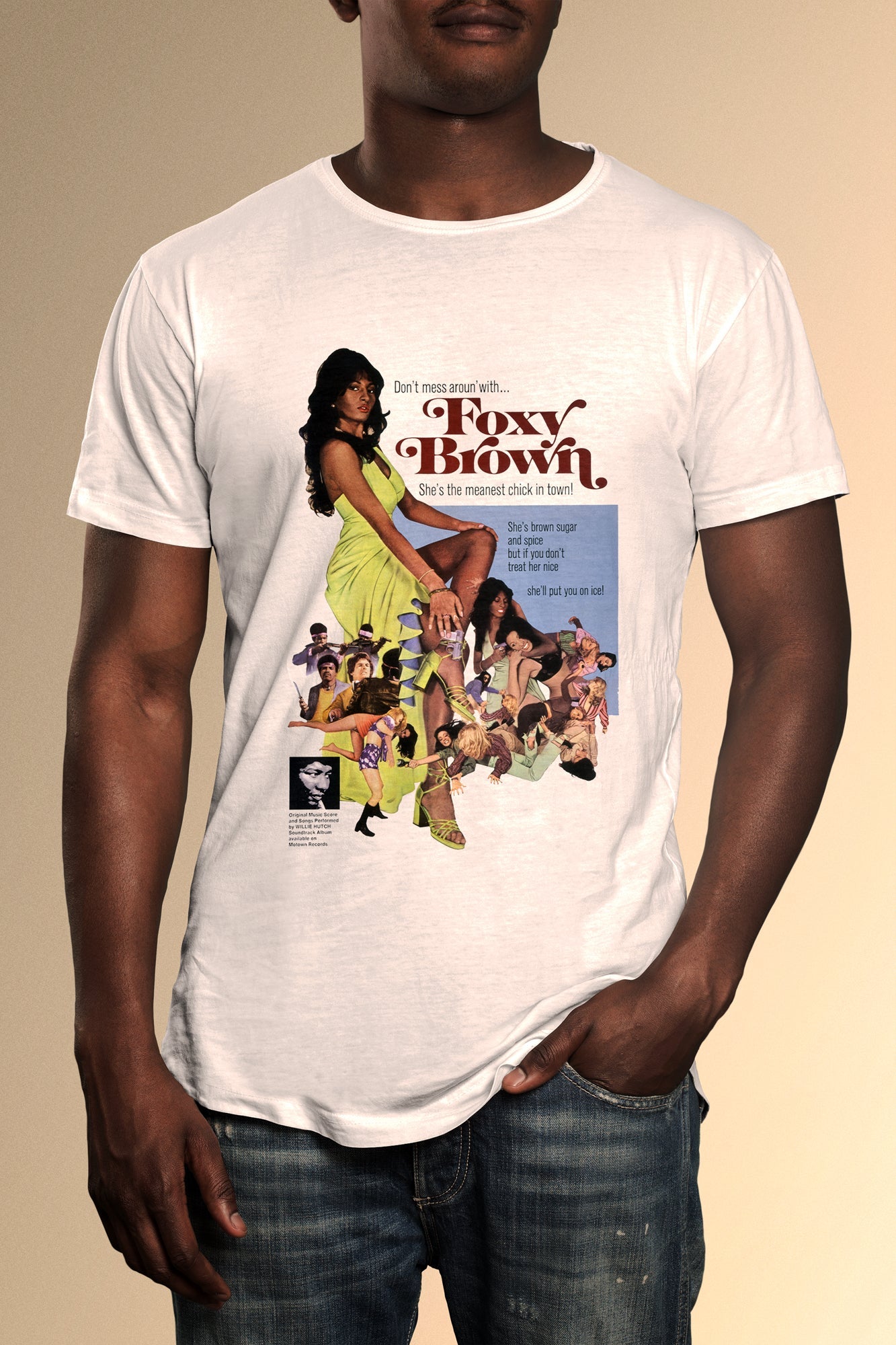 Foxy Brown T-Shirt - Official Radio Days Licensed Product