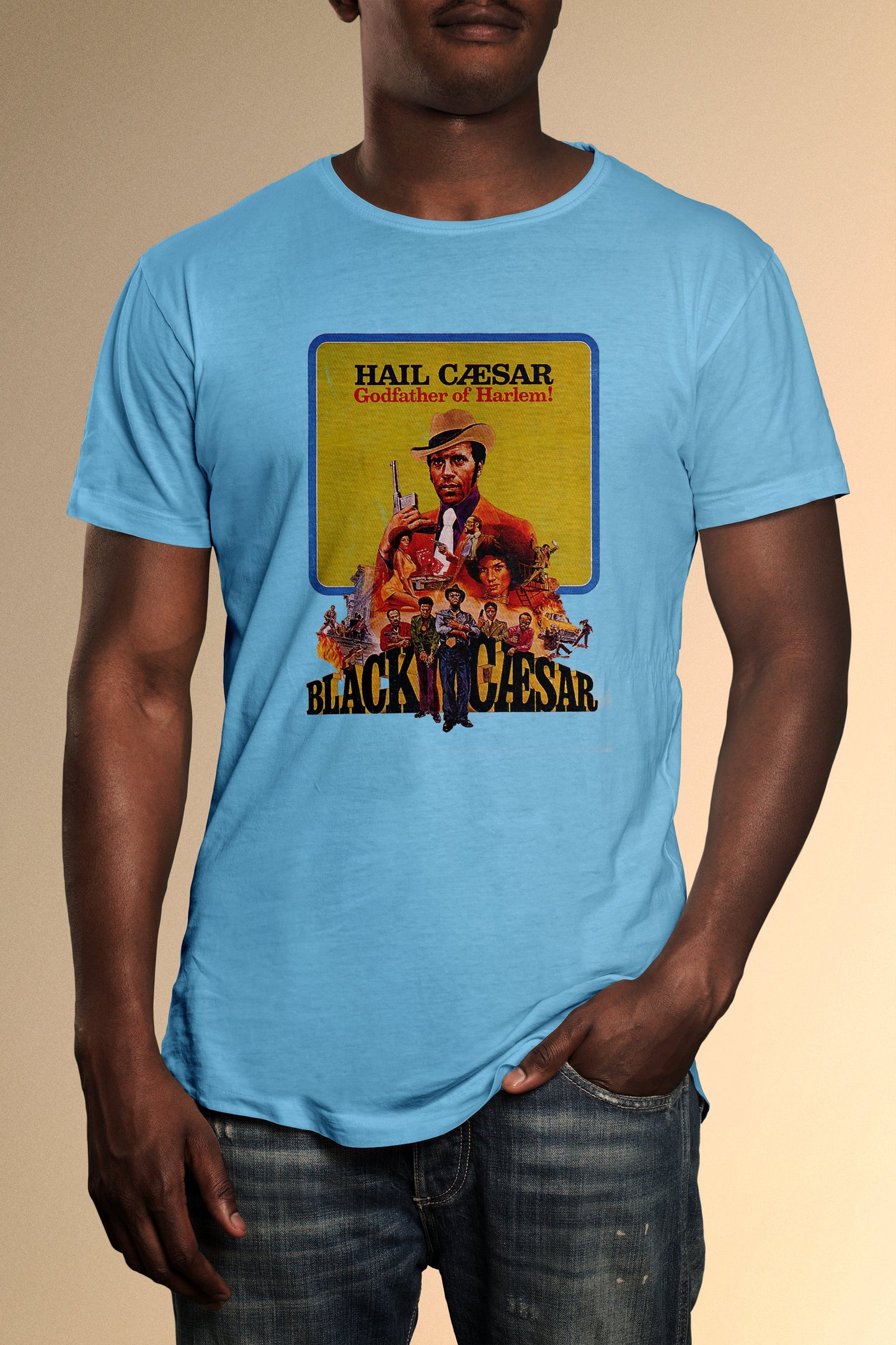 Black Caesar T-Shirt - Official Radio Days Licensed Product