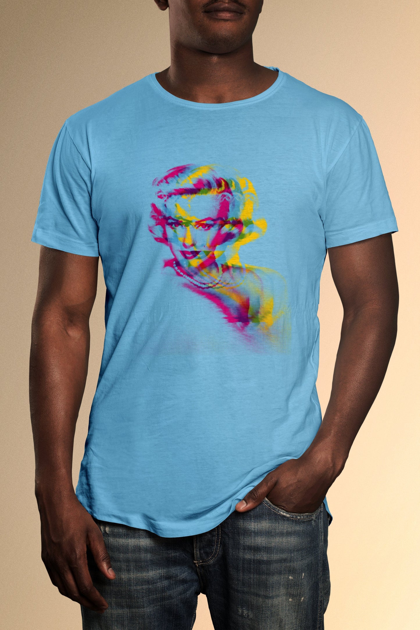 Born To Be Glamorous Marilyn Monroe T-Shirt - Official Radio Days Licensed Product