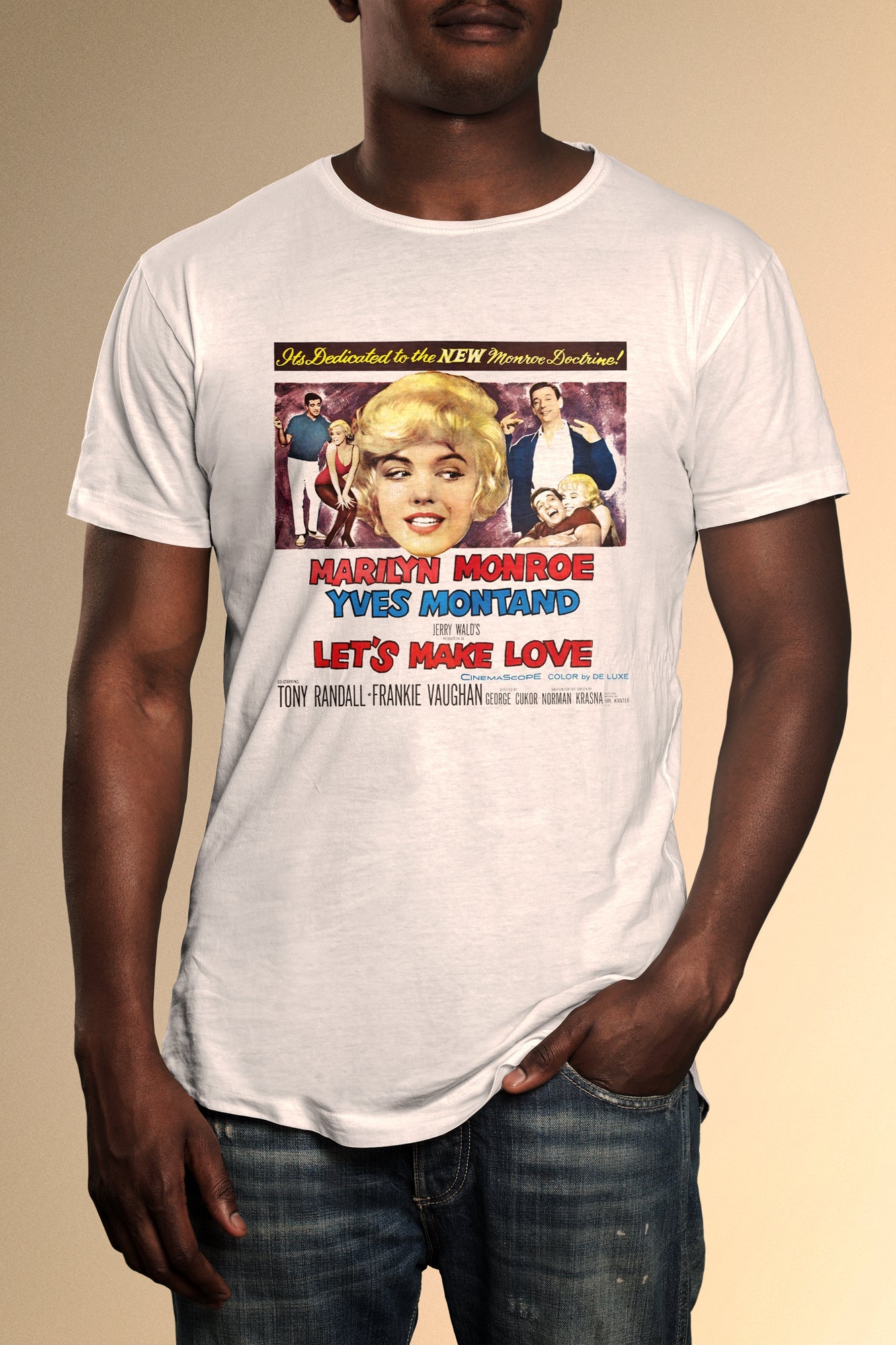 Let's Make Love Marilyn Monroe T-Shirt - Official Radio Days Licensed Product