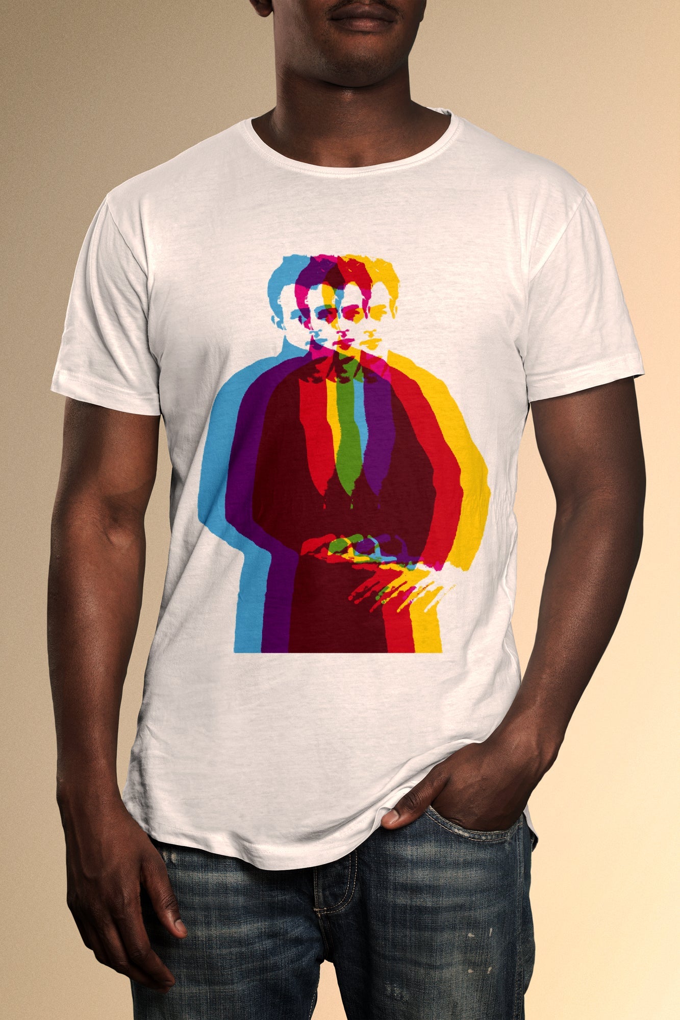 James Dean Rebel Without A Cause Yellow Trio T-Shirt - Official Radio Days Licensed Product