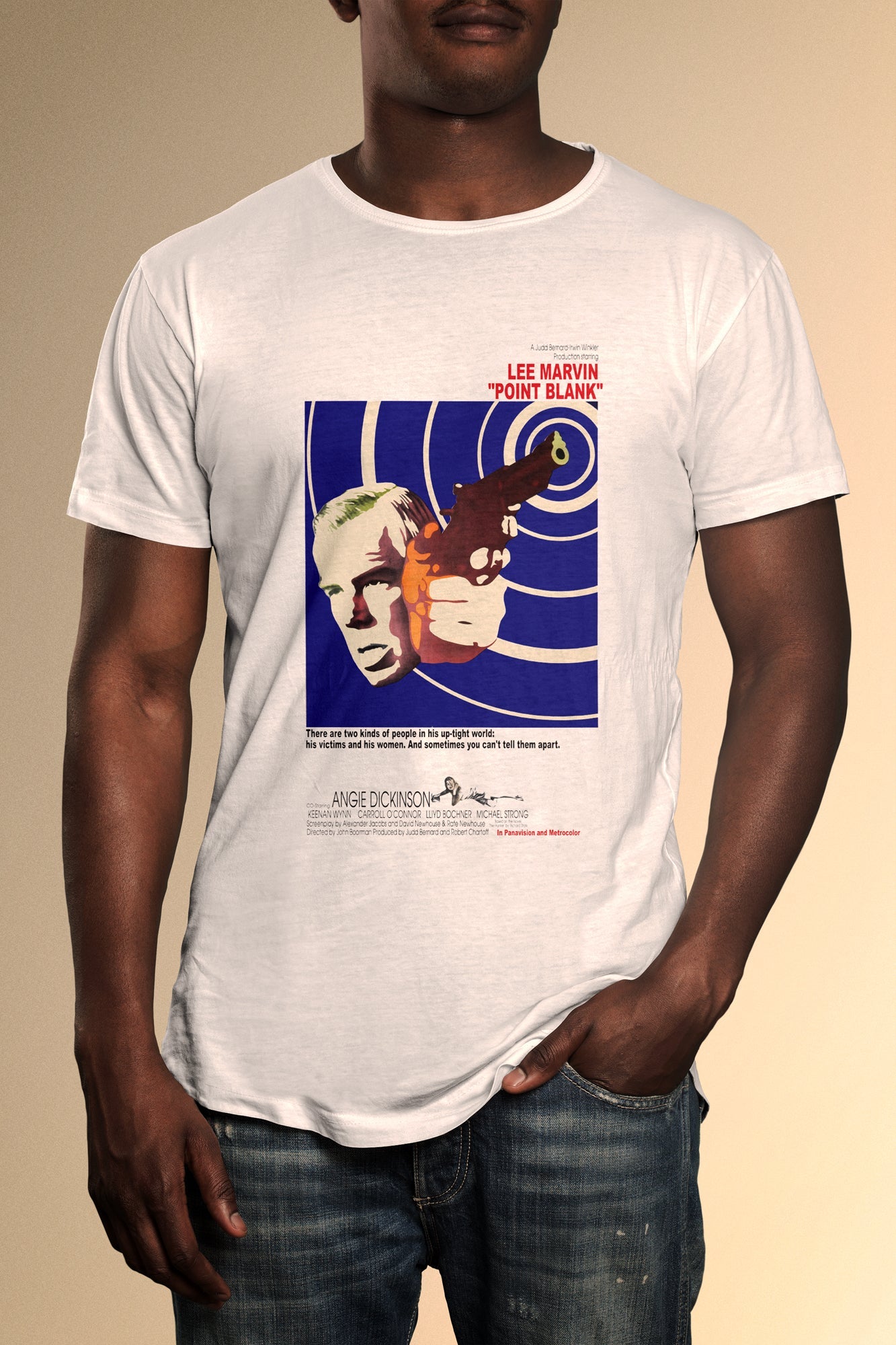 Point Blank Poster T-Shirt - Official Radio Days Licensed Product