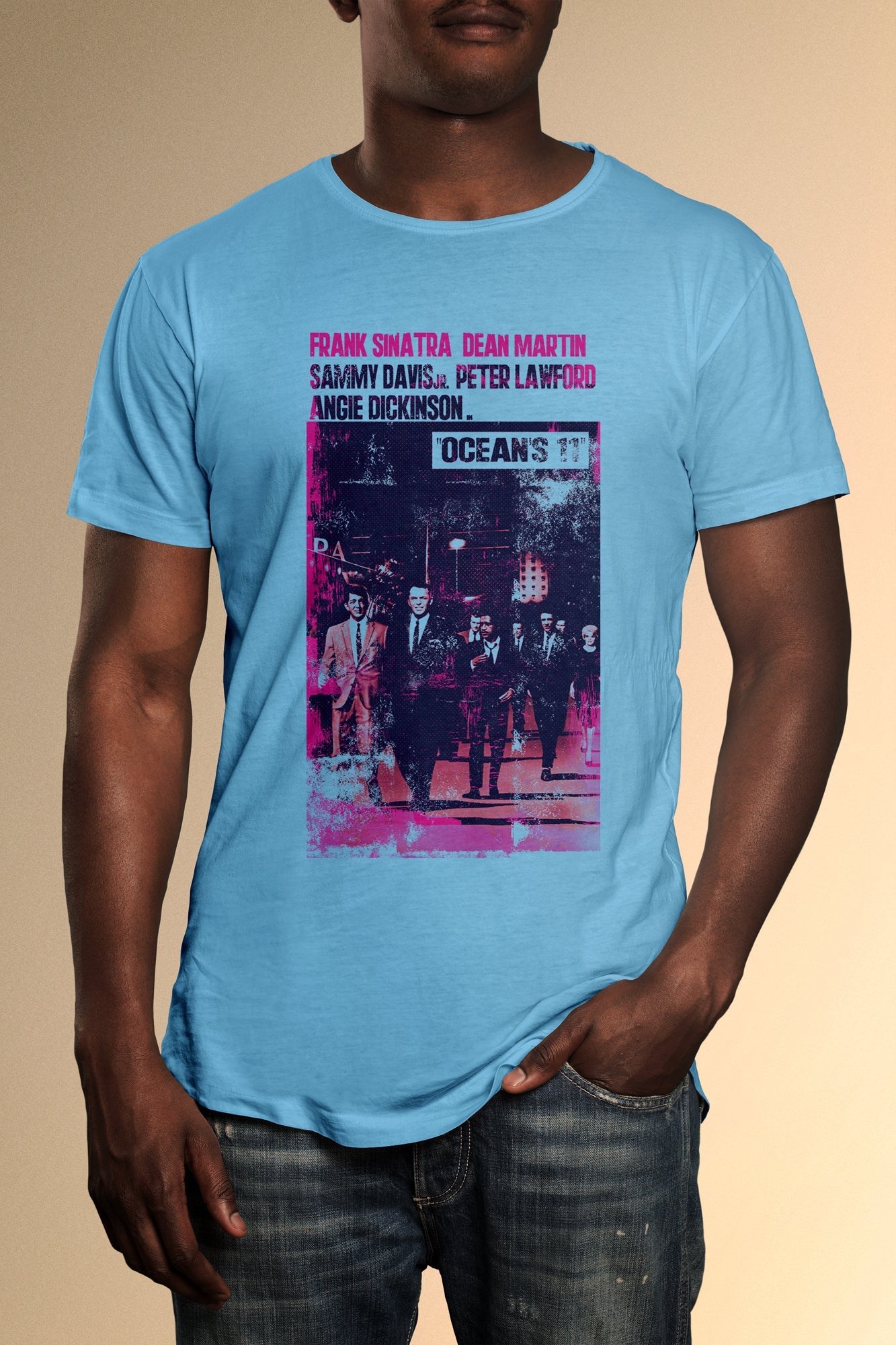 Oceans 11 Poster T-Shirt - Official Radio Days Licensed Product