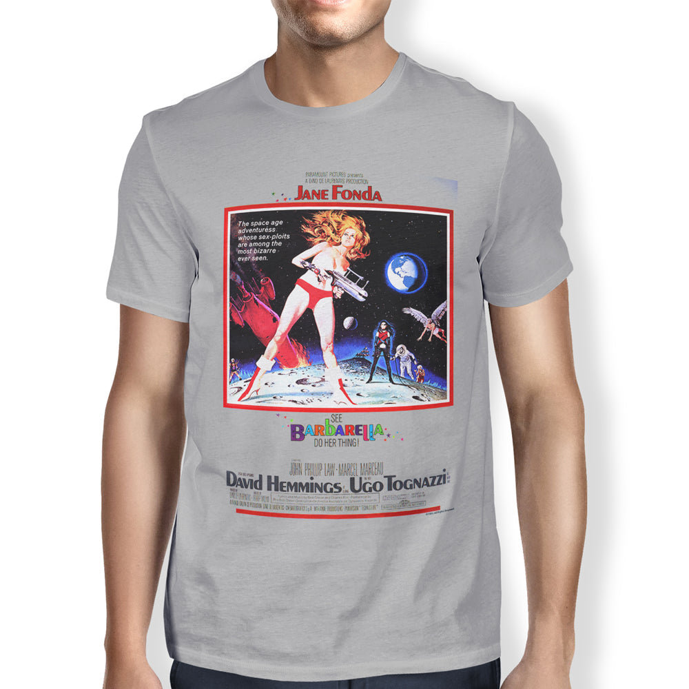 Barbarella Vintage Movie T-Shirt - Official Radio Days Licensed Product