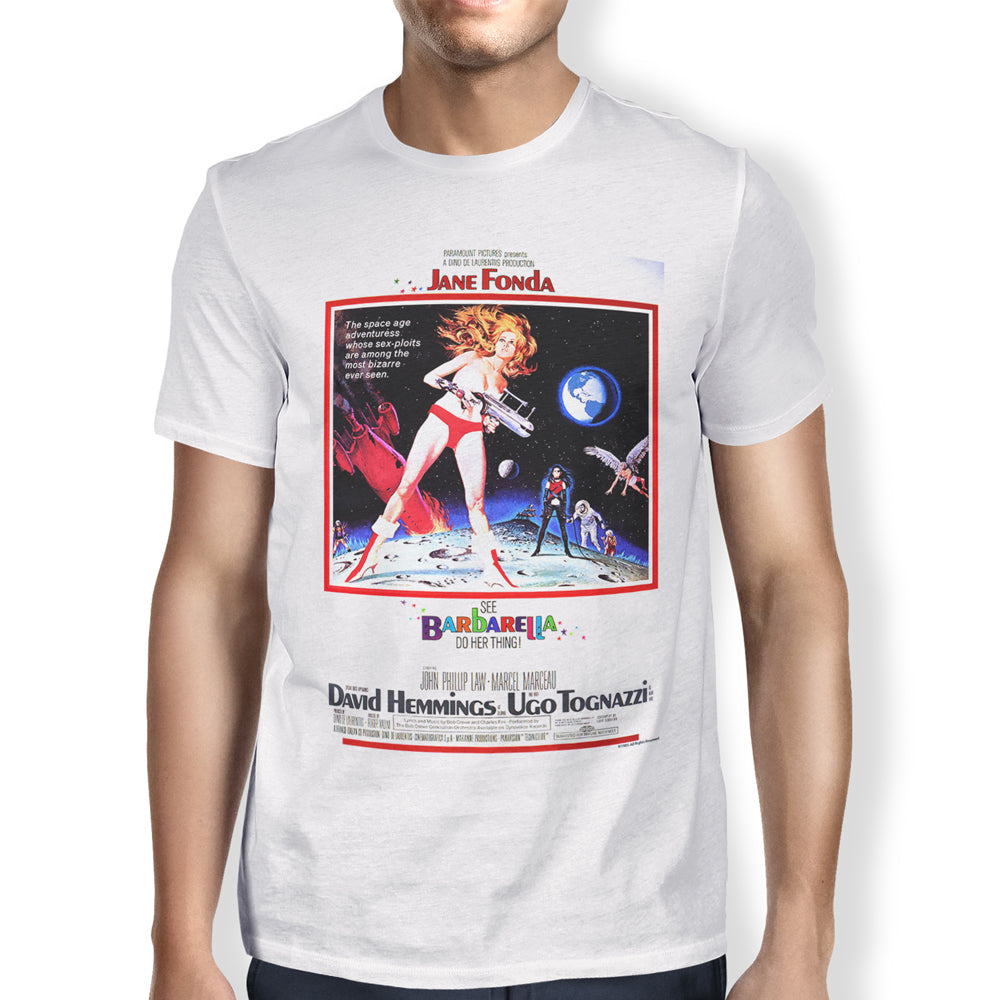 Barbarella Vintage Movie T-Shirt - Official Radio Days Licensed Product