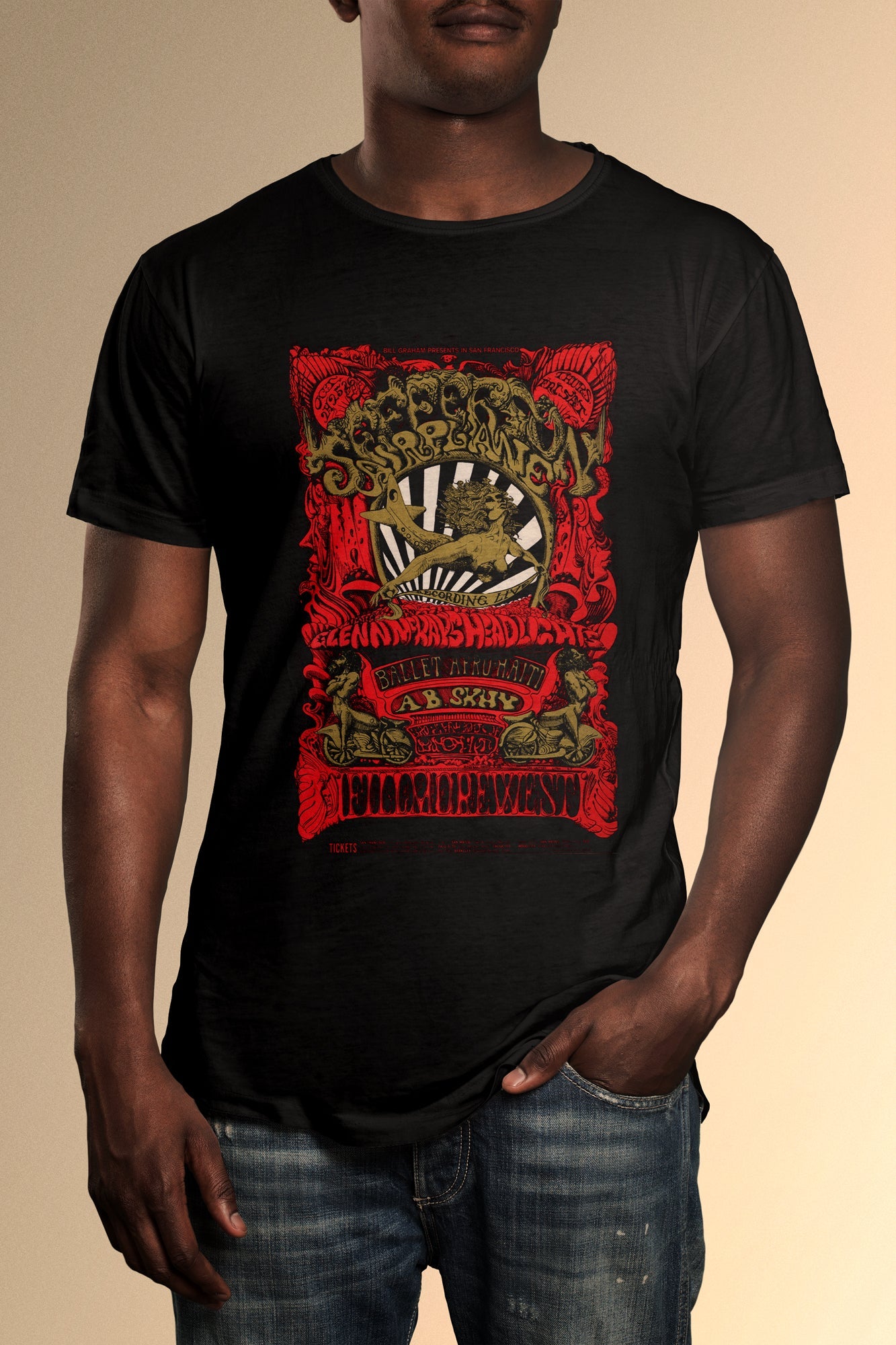 Jefferson Airplane Lady Plane T-Shirt - Official Radio Days Licensed Product