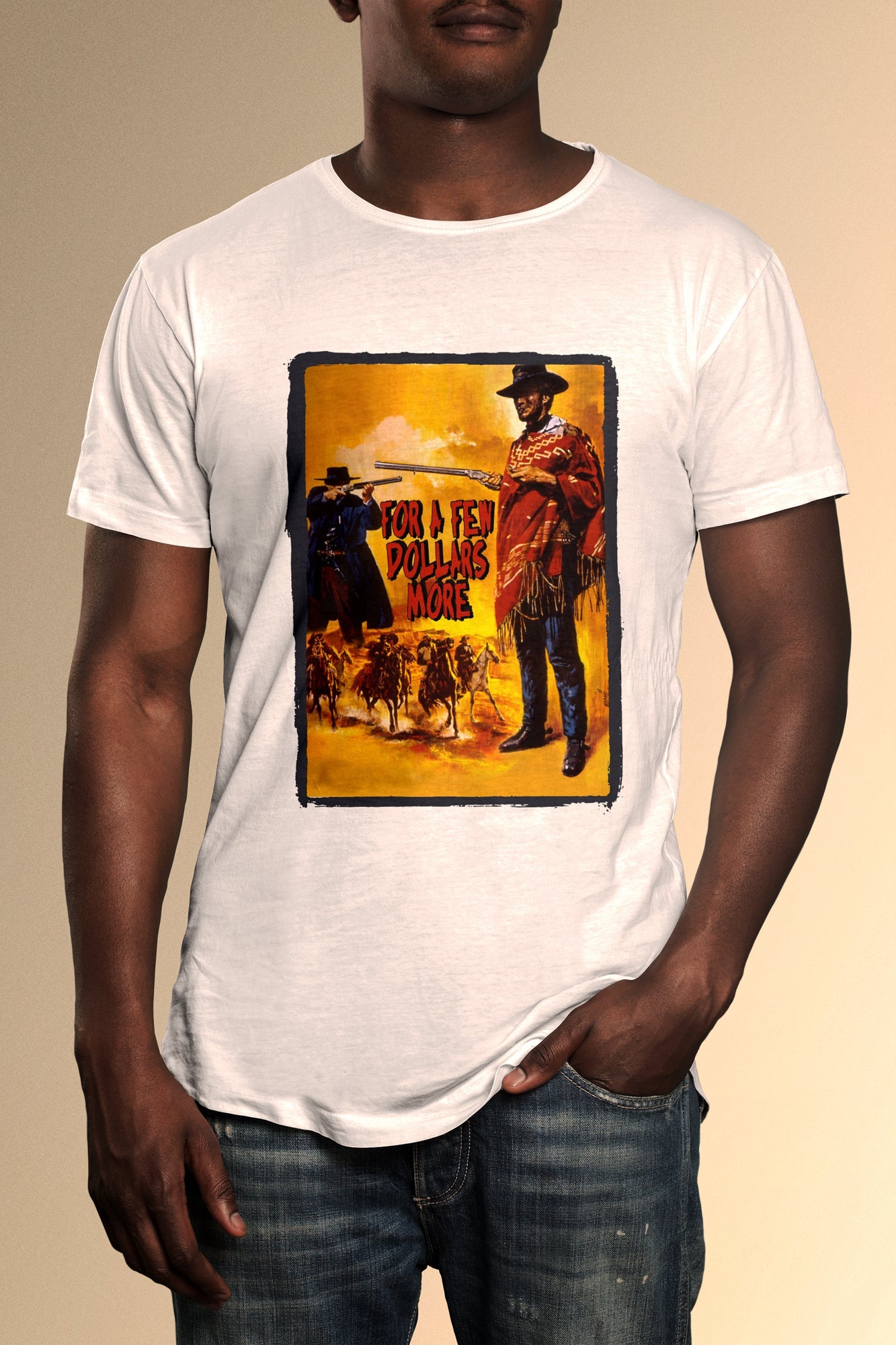 For A Few Dollars More T-Shirt - Official Radio Days Licensed Product