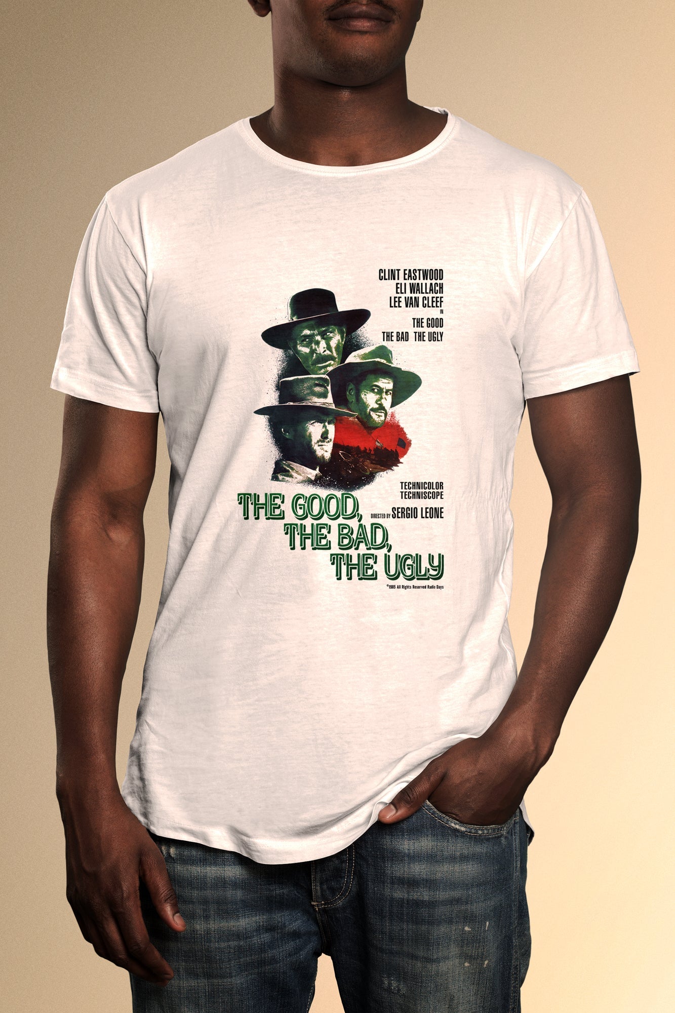 The Good, The Bad, The Ugly T-Shirt - Official Radio Days Licensed Product