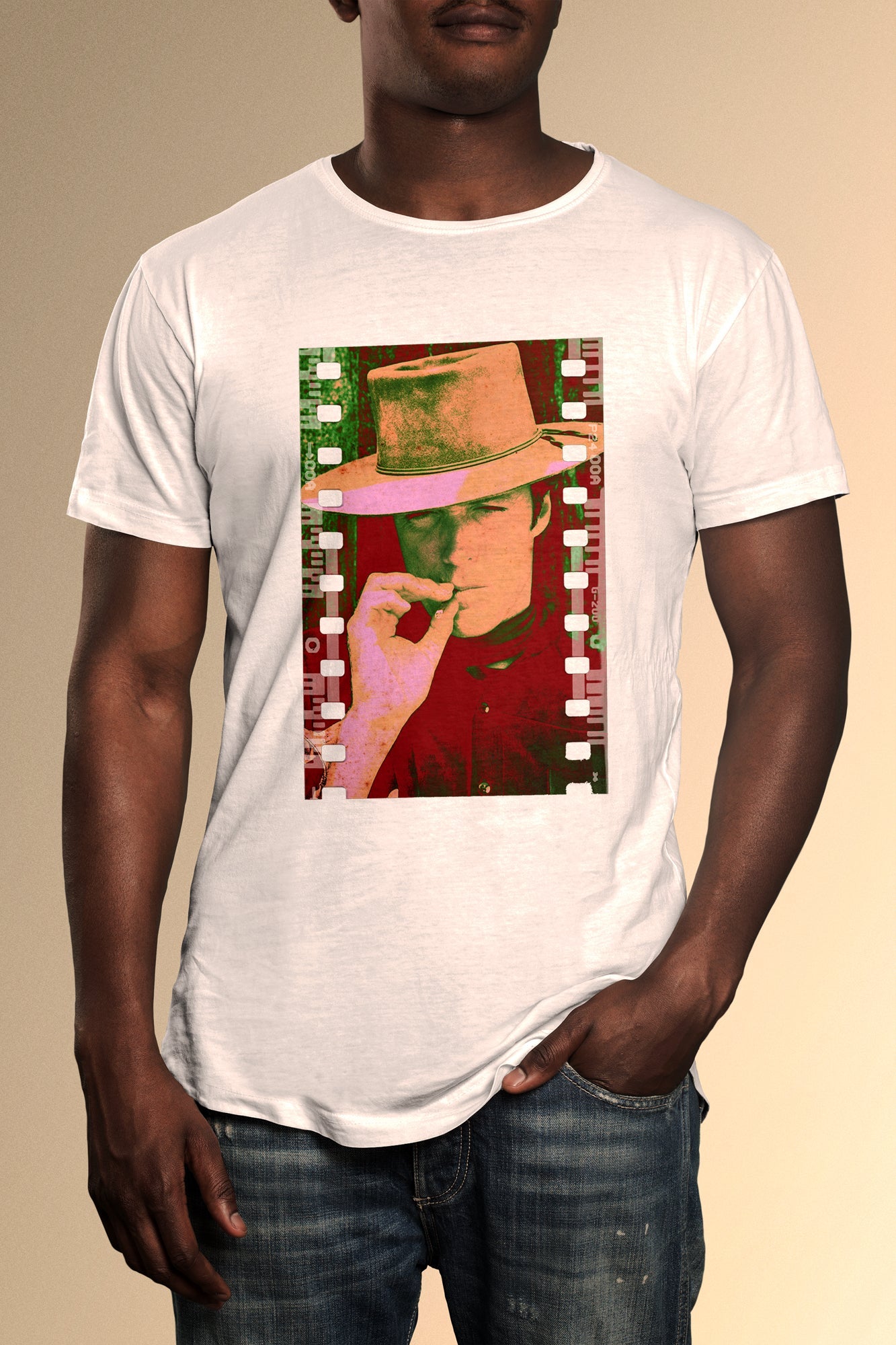 The Good, The Bad, The Ugly Film Strip T-Shirt - Official Radio Days Licensed Product