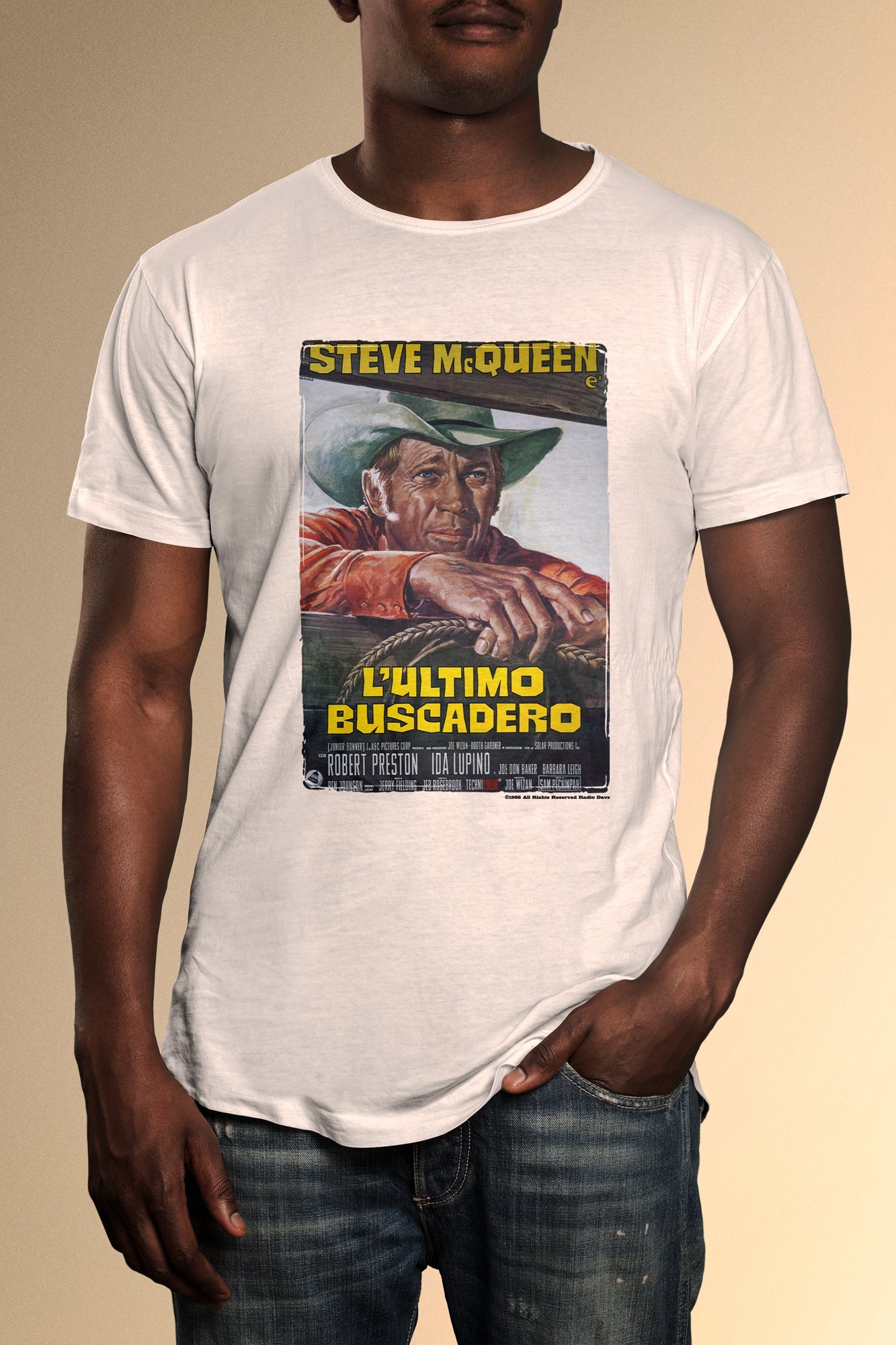 L'Ultimo Buscardero Poster T-Shirt - Official Radio Days Licensed Product