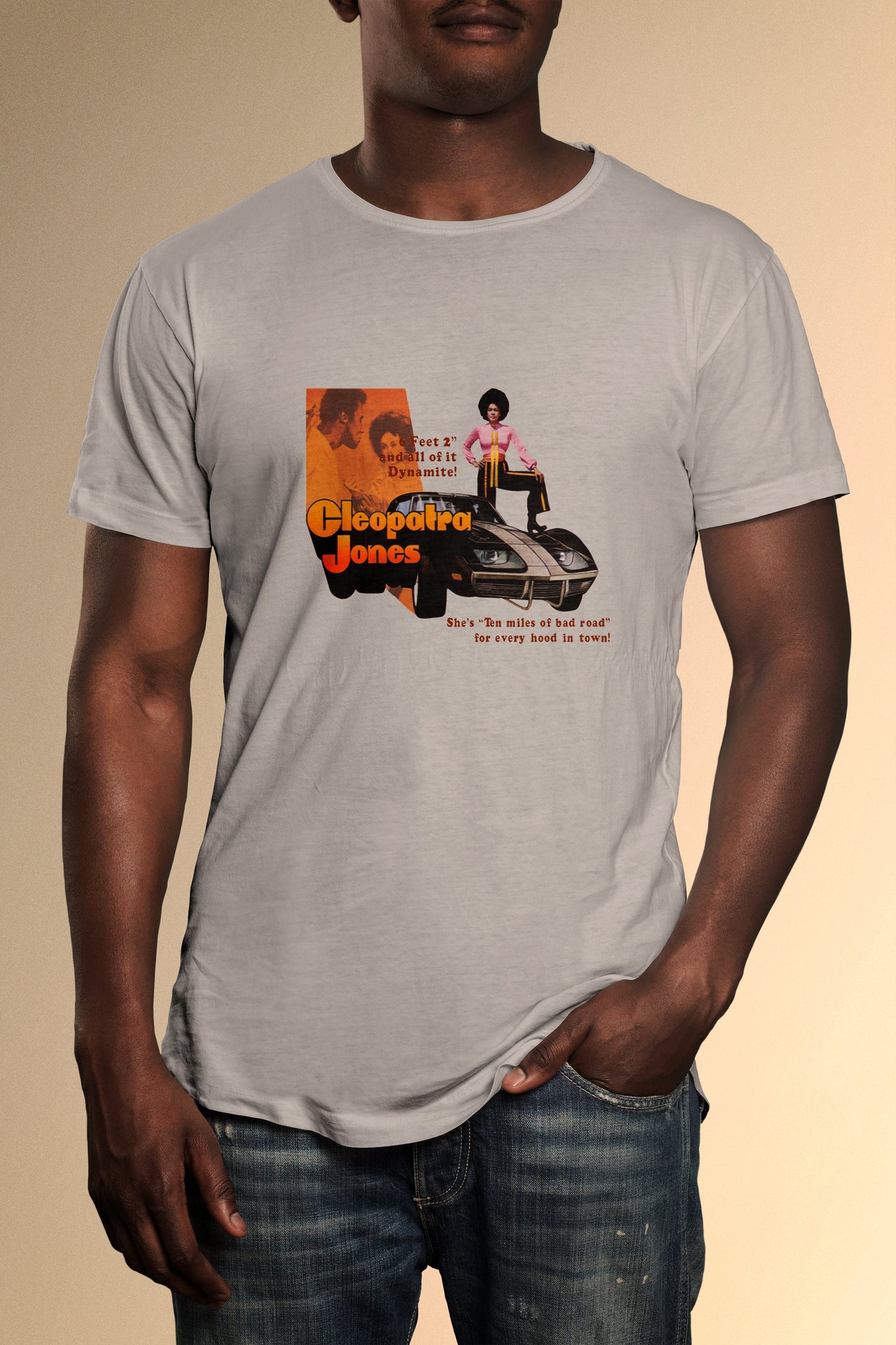 Cleopatra Jones Car T-Shirt - Official Radio Days Licensed Product