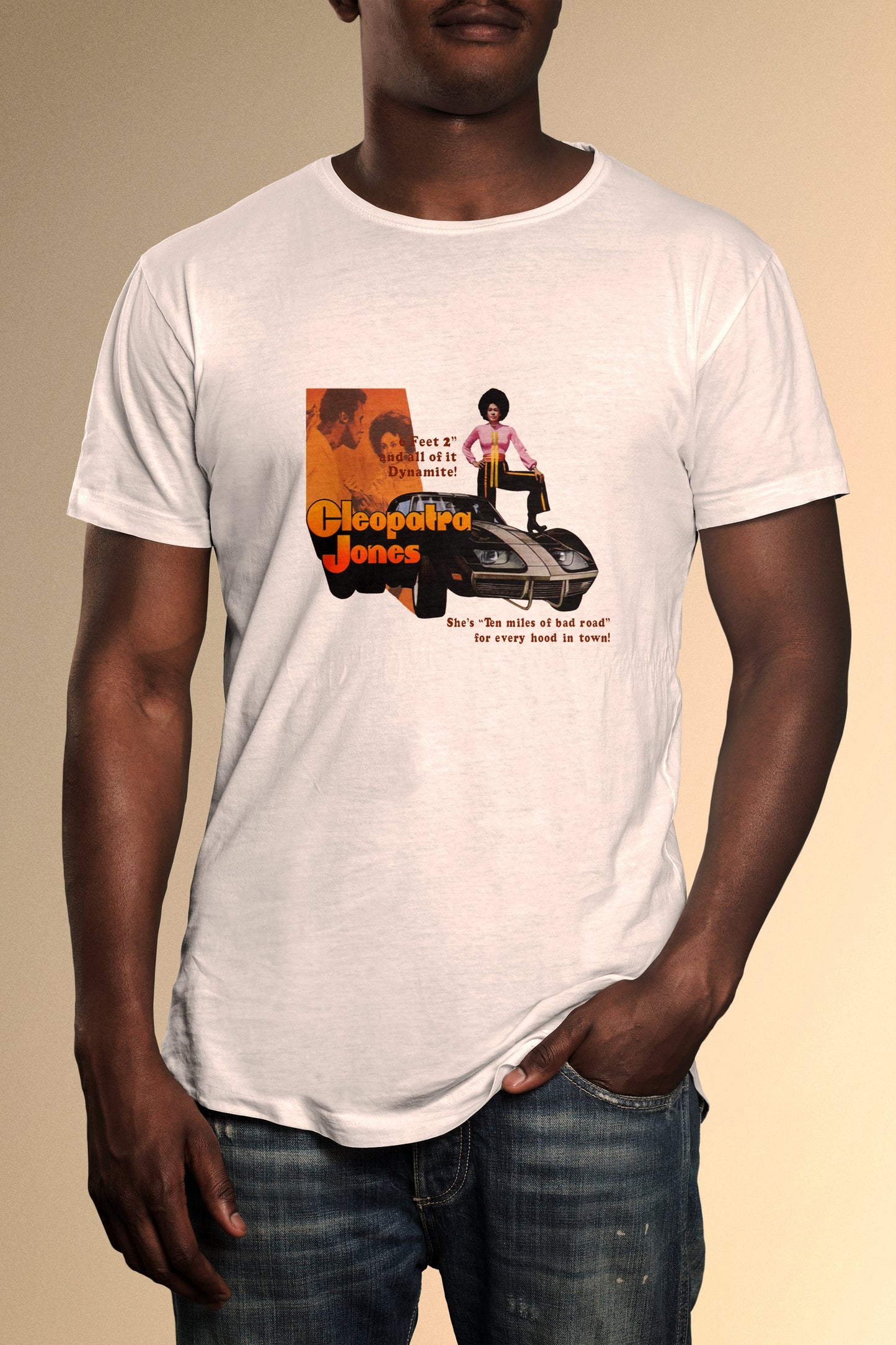 Cleopatra Jones Car T-Shirt - Official Radio Days Licensed Product