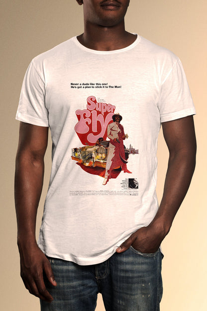 Superfly Pink Logo T-Shirt - Official Radio Days Licensed Product