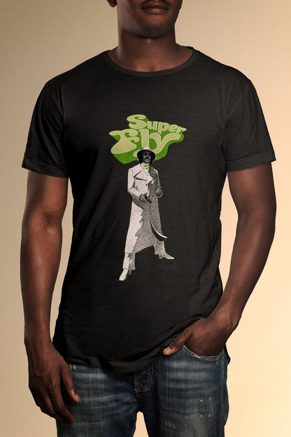 Superfly Green Logo T-Shirt - Official Radio Days Licensed Product
