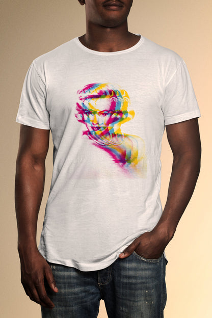 Born To Be Glamorous Marilyn Monroe T-Shirt - Official Radio Days Licensed Product