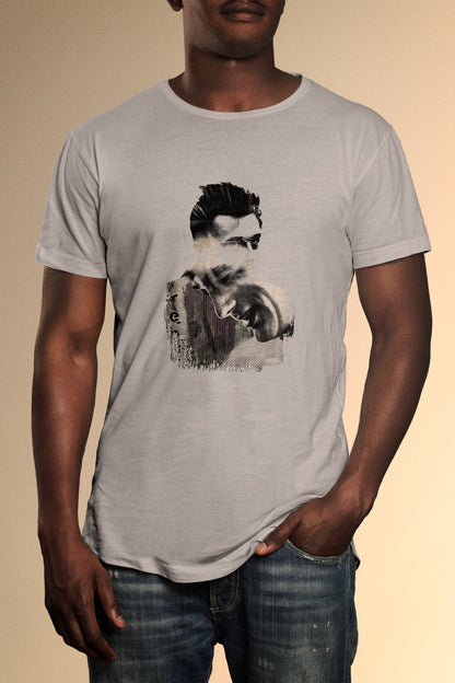James Dean Cross Fade T-Shirt - Official Radio Days Licensed Product
