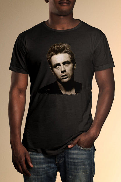 James Dean Sepia Toned T-Shirt - Official Radio Days Licensed Product