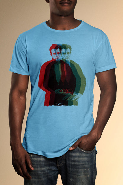James Dean Rebel Without A Cause Trio T-Shirt - Official Radio Days Licensed Product