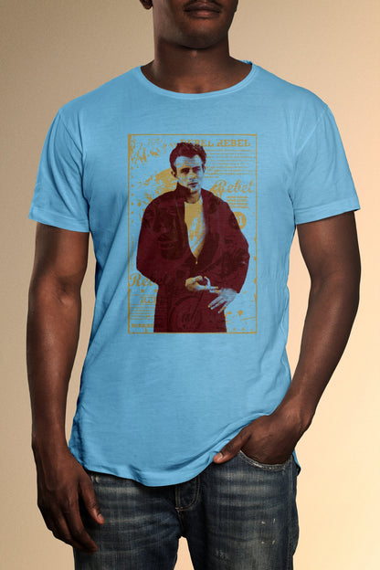 James Dean Rebel Without A Cause Double Exposure T-Shirt - Official Radio Days Licensed Product