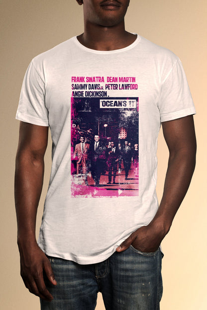 Oceans 11 Poster T-Shirt - Official Radio Days Licensed Product