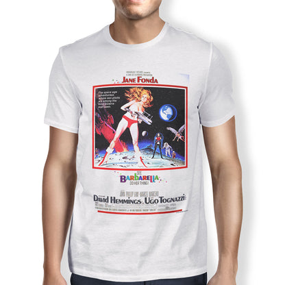 Barbarella Vintage Movie T-Shirt - Official Radio Days Licensed Product