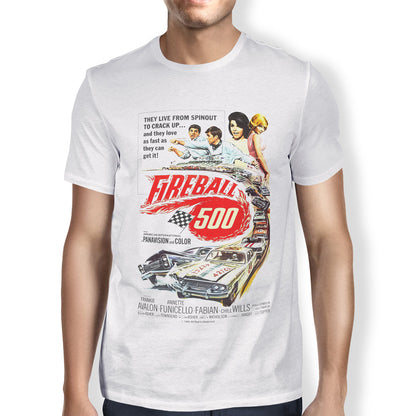 Fireball 500 Hot Rod T-Shirt - Official Radio Days Licensed Product