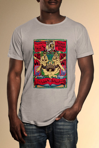 Big Brother Avalon Ballroom Poster T-Shirt - Official Radio Days Licensed Product
