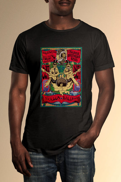Big Brother Avalon Ballroom Poster T-Shirt - Official Radio Days Licensed Product