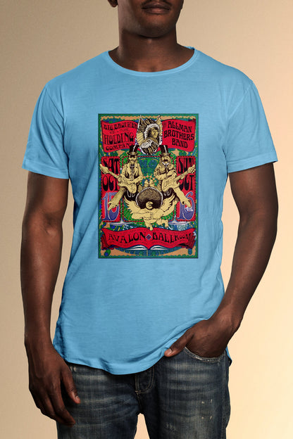 Big Brother Avalon Ballroom Poster T-Shirt - Official Radio Days Licensed Product