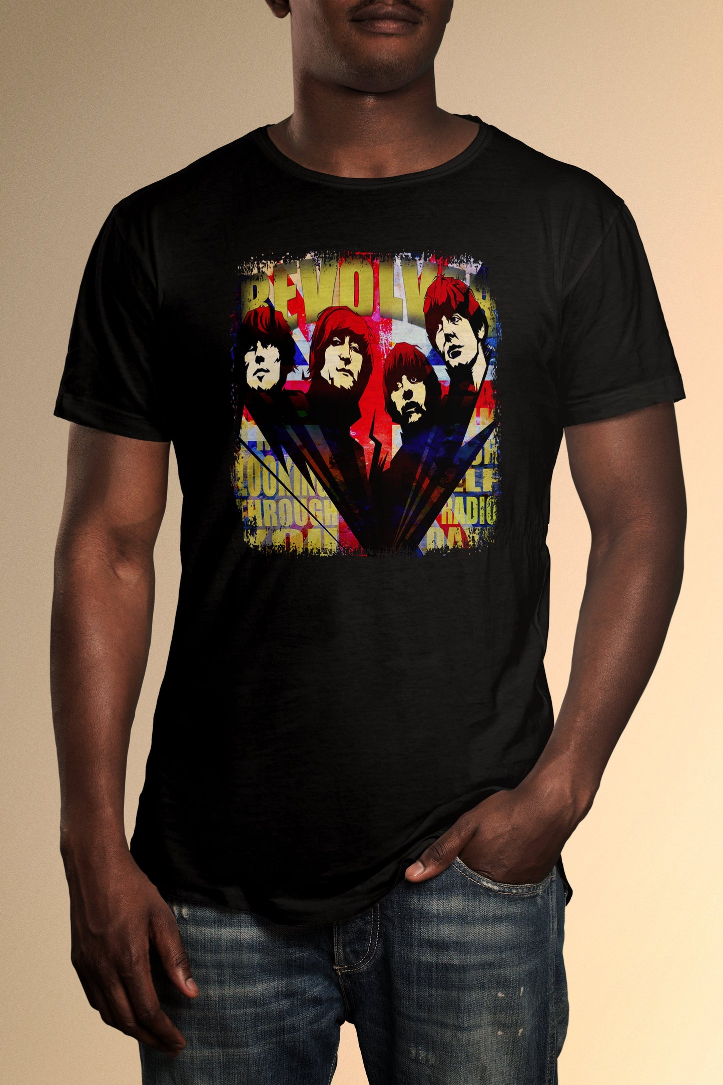 The Fab Four Chasing The Sun T-Shirt - Official Radio Days Licensed Product