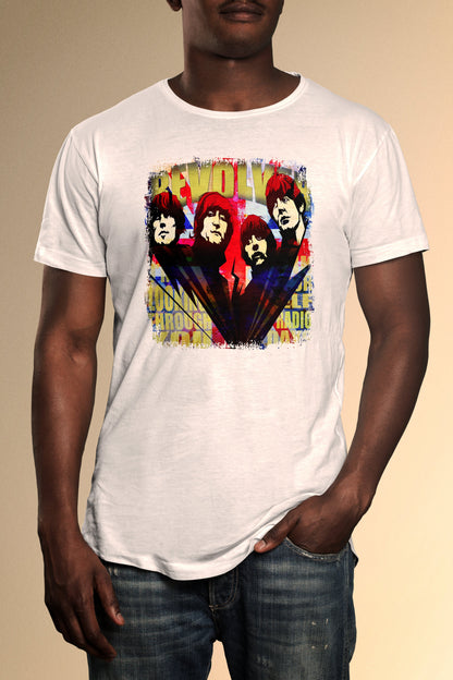 The Fab Four Chasing The Sun T-Shirt - Official Radio Days Licensed Product