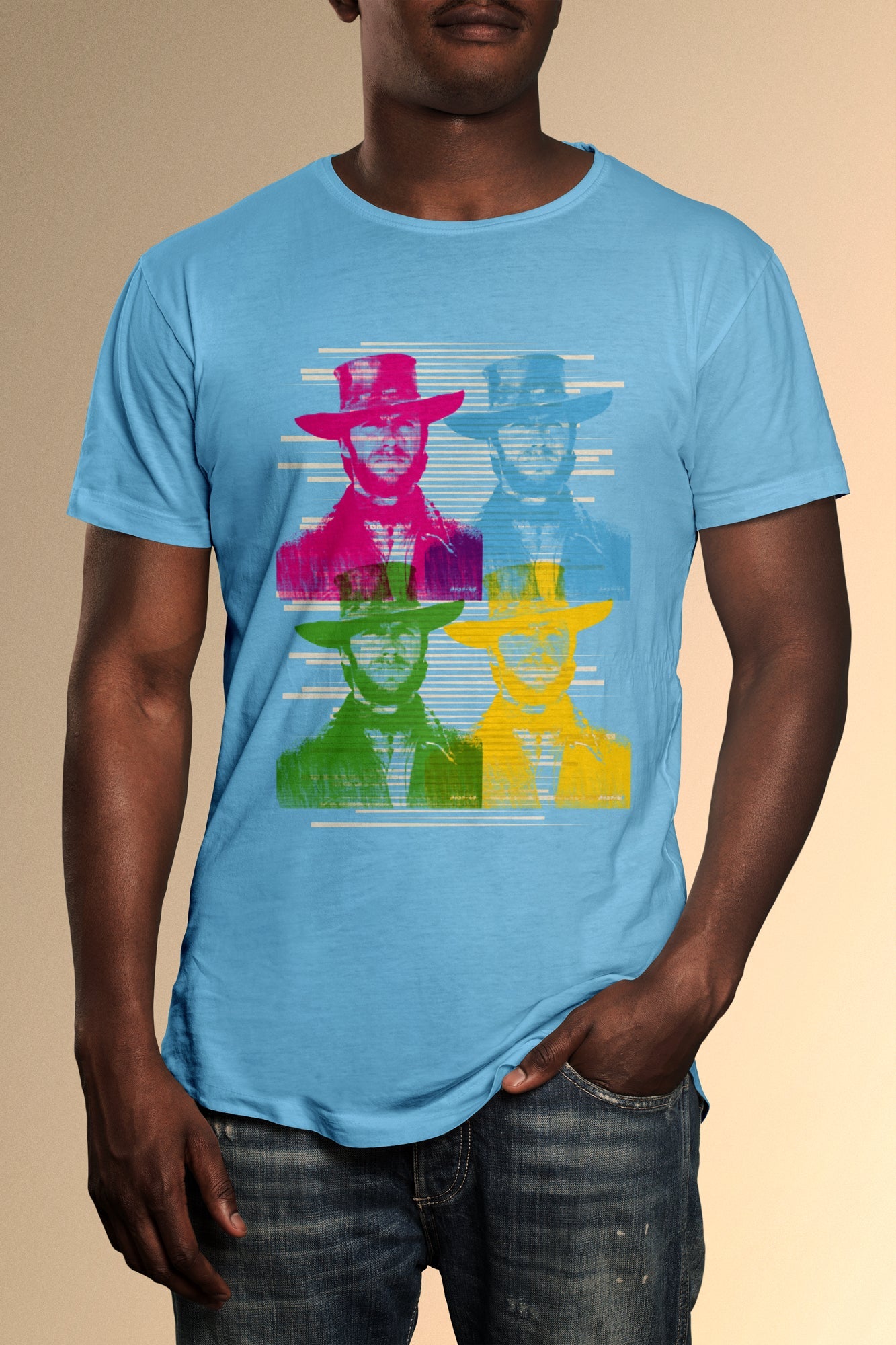 American Legend Quad T-Shirt - Official Radio Days Licensed Product