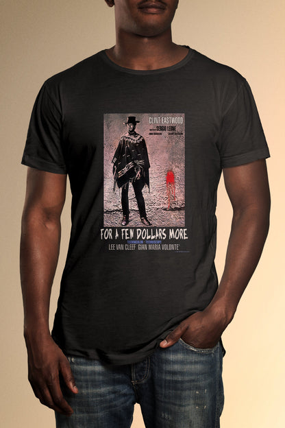 For A Few Dollars More Poster T-Shirt - Official Radio Days Licensed Product
