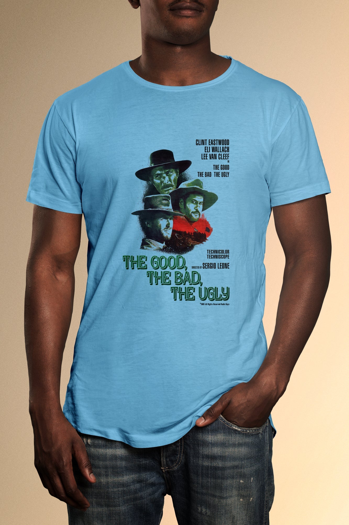 The Good, The Bad, The Ugly T-Shirt - Official Radio Days Licensed Product