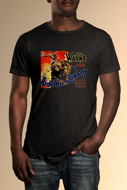 Ride Him Cowboy Poster T-Shirt - Official Radio Days Licensed Product