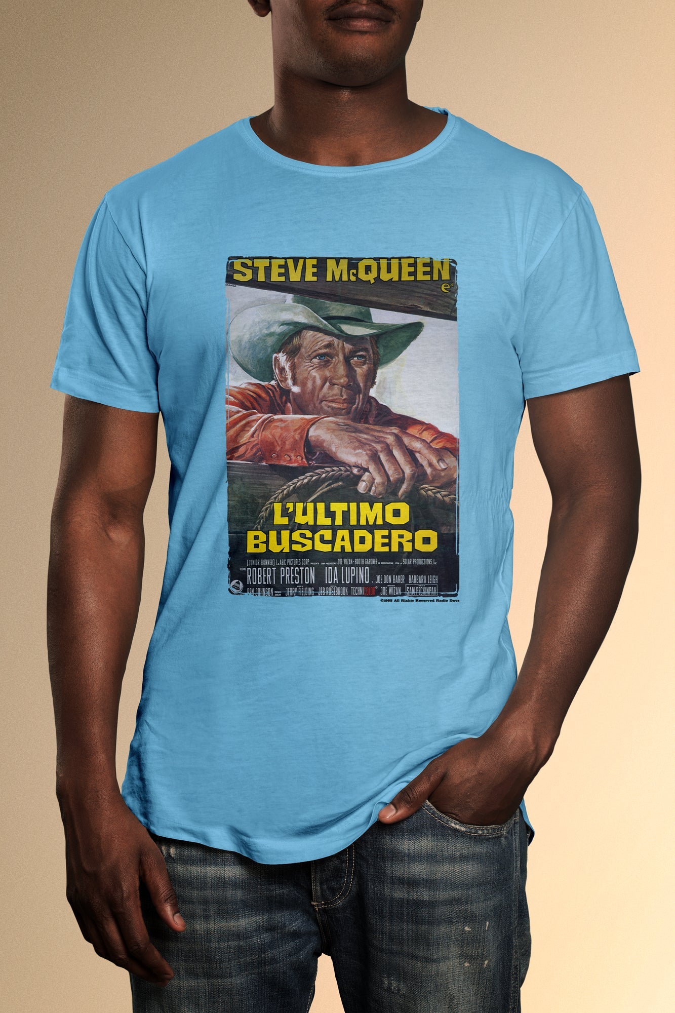 L'Ultimo Buscardero Poster T-Shirt - Official Radio Days Licensed Product